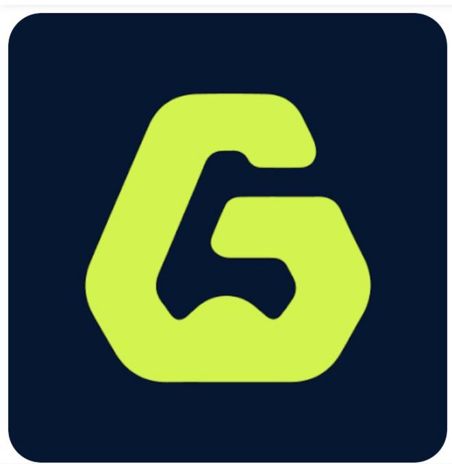 Gravl app logo — a lime-green G on a dark navy background